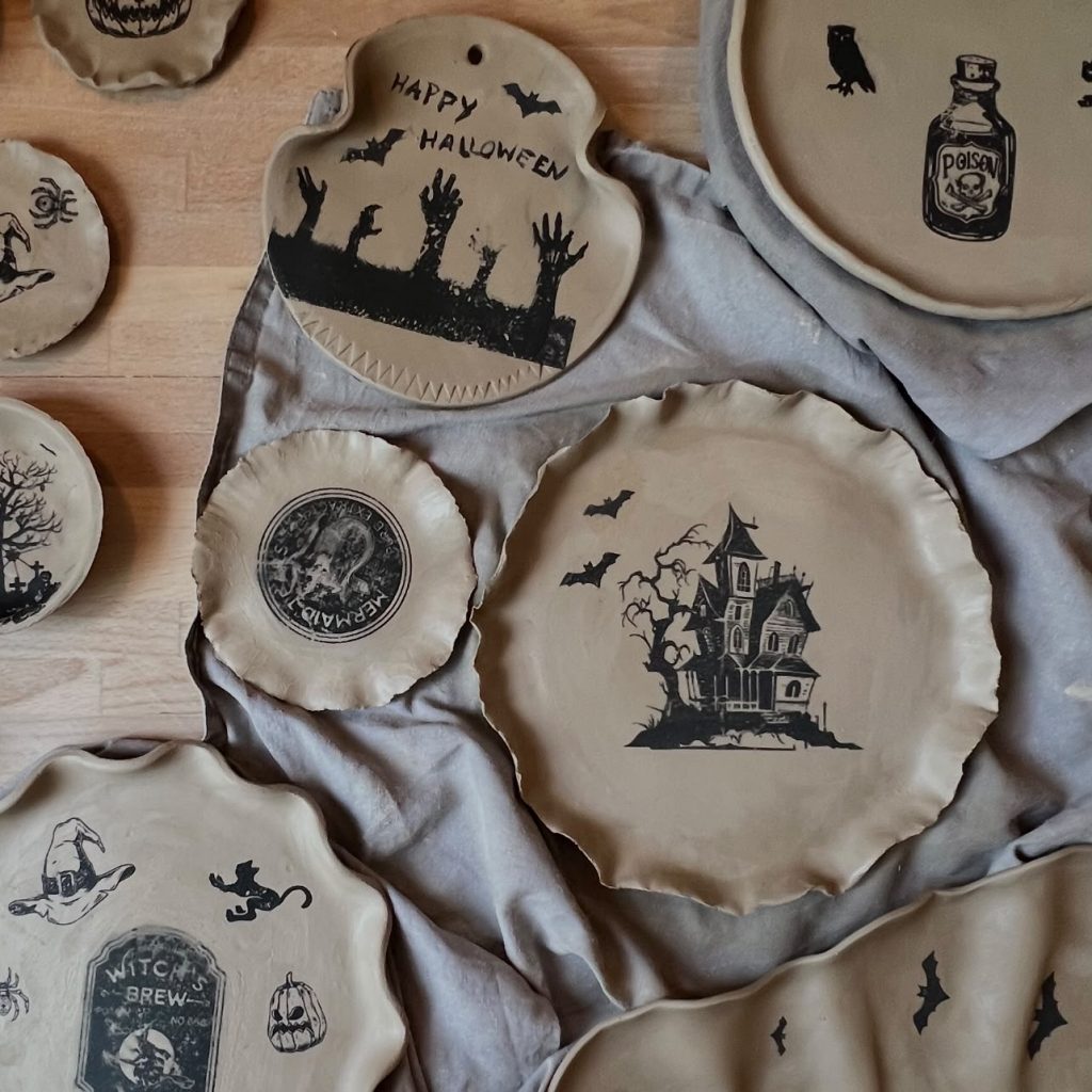 Halloween Pottery Party